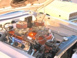 1965 Dodge Coronet 440 528 Crate Hemi Engine with Edelbrock Magnesium Short Ram Intake Manifold Rt Side (2004 Dream Cruise) N