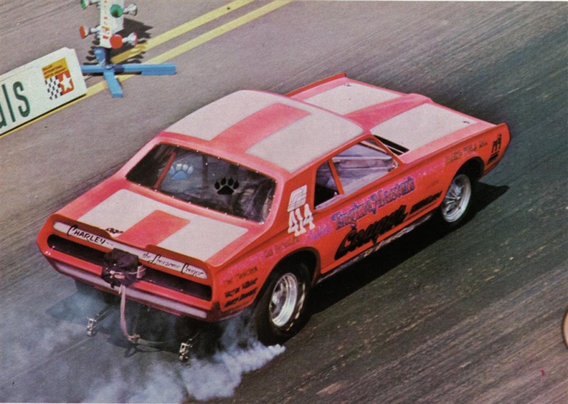 1970 Kenny Bernstein in Ray Alley's Cougar