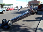 rear engine dragster left front