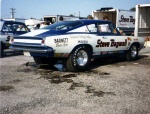 steve bagwell 1968 plymouth barracuda in pits right rear