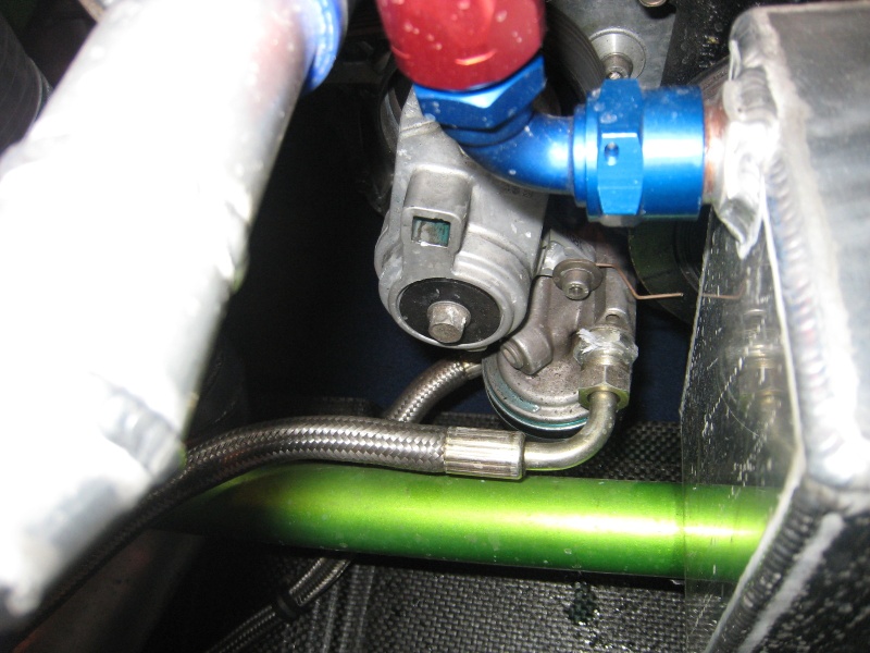 Leaking coolant Simon?