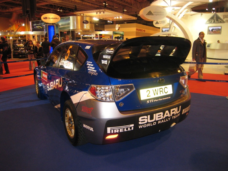 Subaru 2008 WRC car