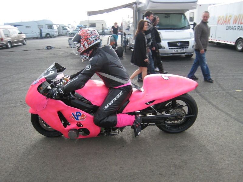 Pink turbo bike