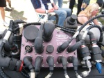 Junction box on WRC engine