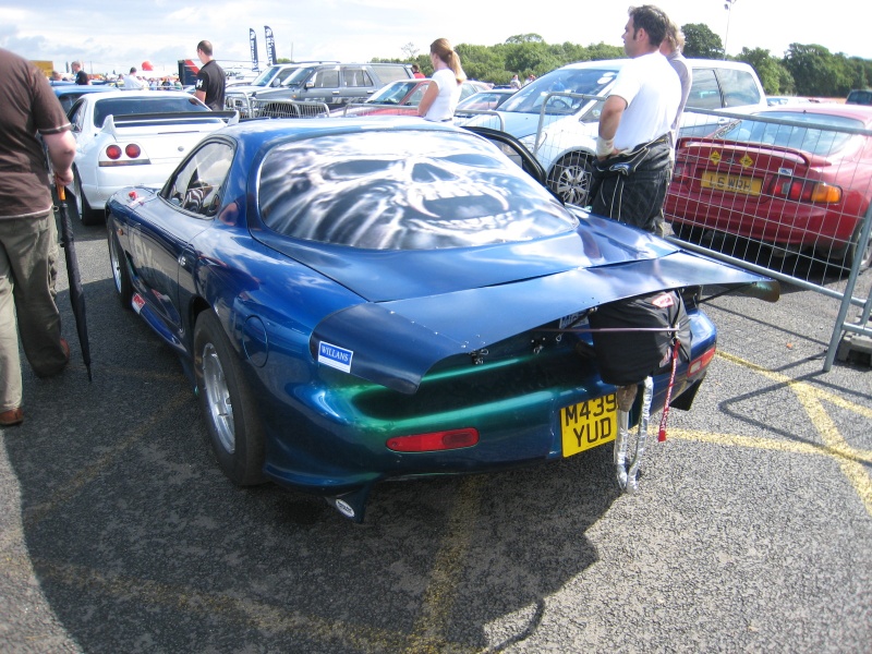 RX7 drag car